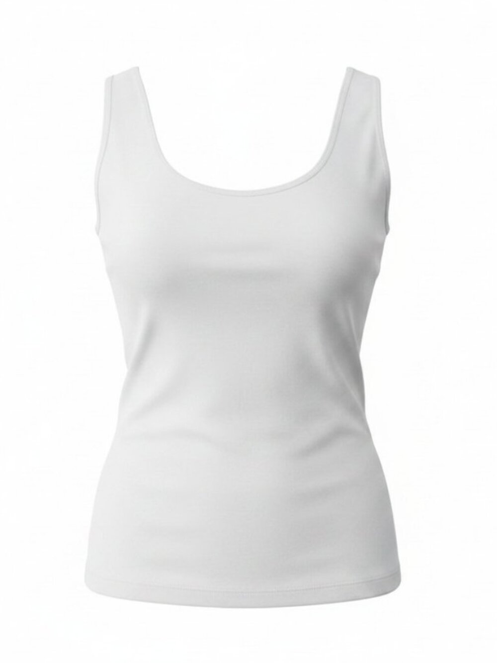 Chico's White Tank Top NWT Size 2 (Fits US Large / 12)